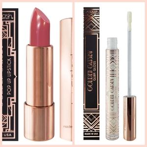 LASplash Golden Gatsby Pop-up Lipstick and Gloss